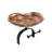 Dara Knot Birdbath with Over Rail Bracket