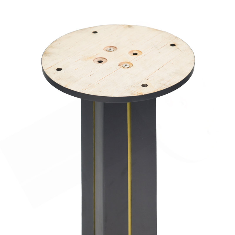 Table Modern Modern, Pierre frittée, Noir