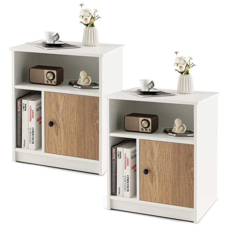 Bryssa 52cm W Bedside Table