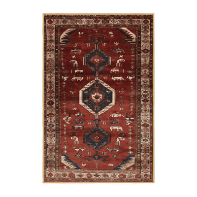 Machine Washable Turkish Brown Area Rug