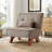 Drayk 29.5'' W Upholstered Accent Lounge Chair with Pillow-430695541