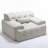 Kapedes Tufted Upholstered Oversized Accent Chair-947621989