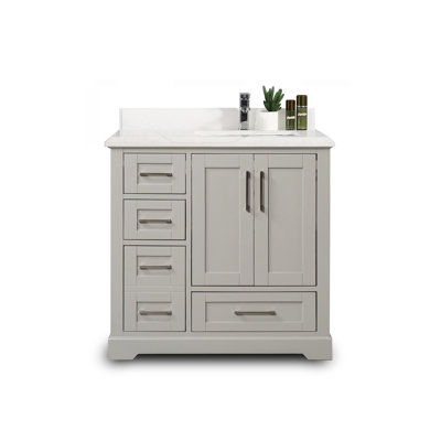 Eser 36'' Single Bathroom Vanity with Top