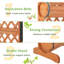 Jardin vertical en bois massif Pacchiana 1,5 pi x 1 pi