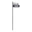 Nite Bright Scroll Reflective Address Post Lawn Insert