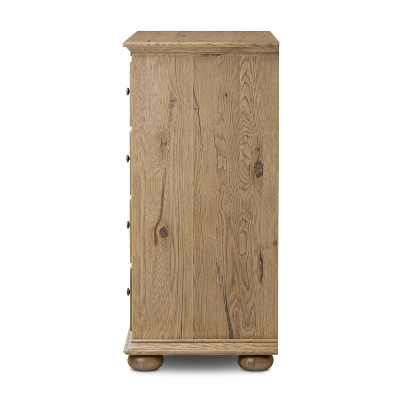 Geoffrey Tall Dresser, Worn Oak
