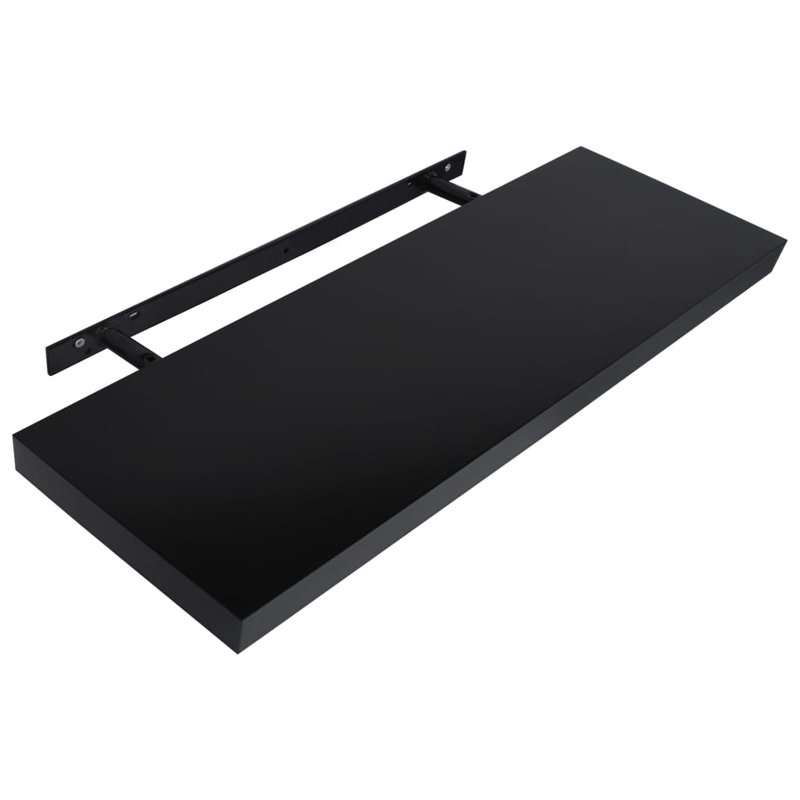 Quintan 2 Piece Floating Shelf, 3.8cm H x 120cm W x 20cm D
