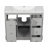 18.00'' Single Bathroom Vanity with Ceramic Top