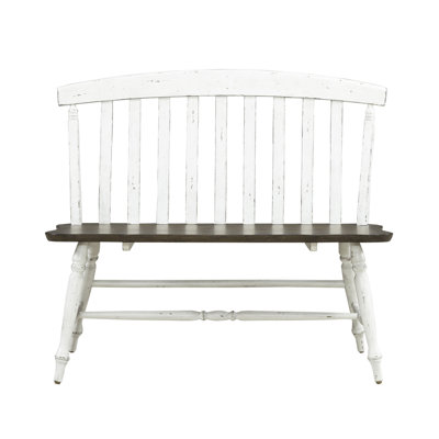 Catriel Slat Back Dining Bench