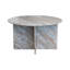 Table ronde en marbre Remy avec base emboîtable, menthe-864684152