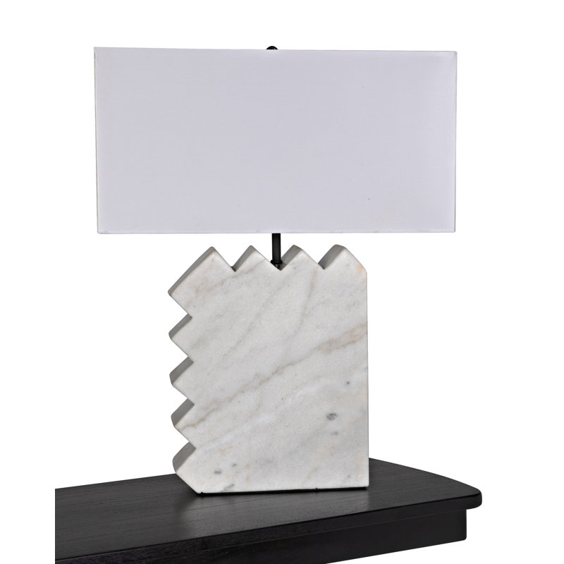 Lampe de table en marbre Gaheris