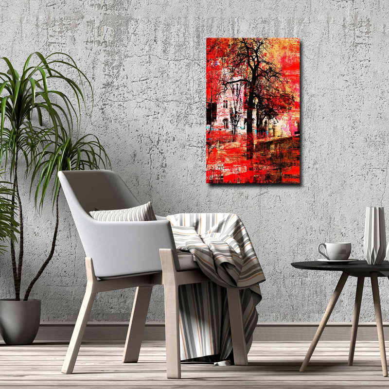 Wrapped Canvas Painting