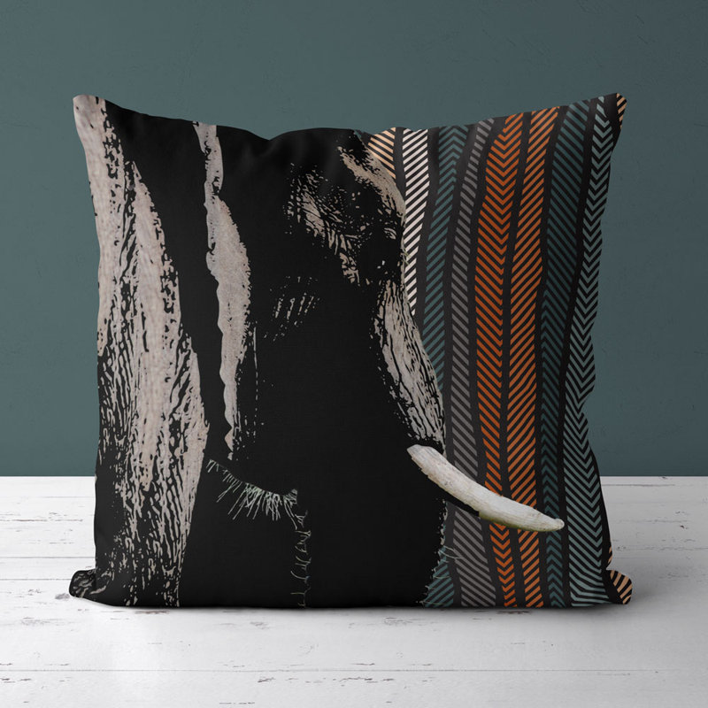 Housse et insert de coussin carré Ricolo