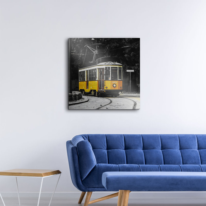 Tram - No Frame Print on Metal