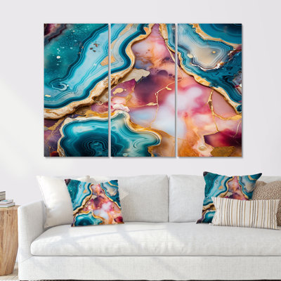 Jaelynn - Ensemble de décoration murale en marbre