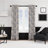 Elysees 100% Cotton Toile Room Darkening Rod Pocket Single Curtain Panel-60144353-60144355