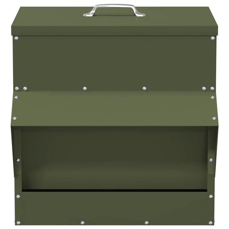 Cold-Rolled Steel Feeder, Olive Green