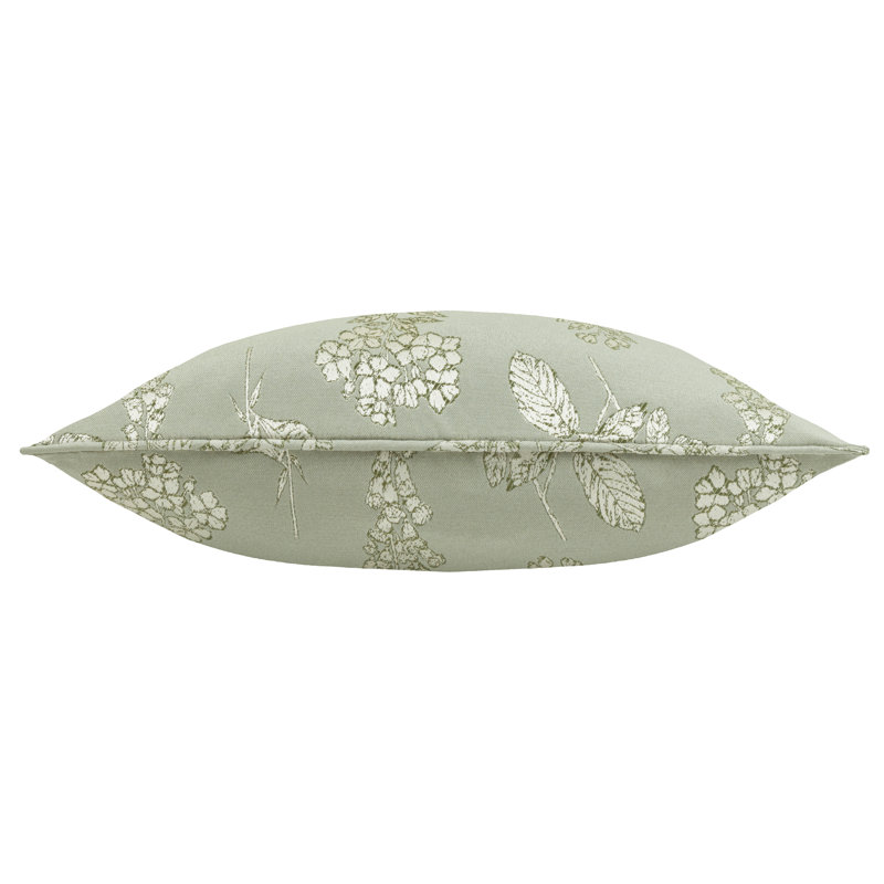 Alnetia Floral Square Cushion, Sage