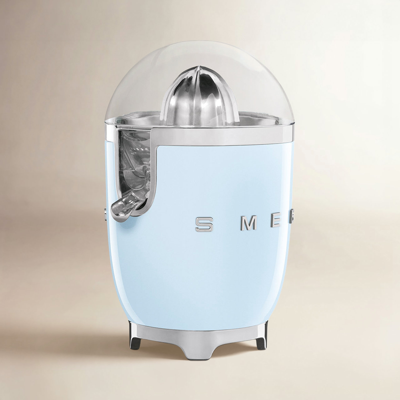 50's Retro Style Citrus Juicer, Pastel Blue