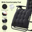 Zero Gravity Chair Recliner Lounge Chair with Removable Cushion & Cup Holder Portable Folding Recliner-1841276323