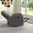 30.7" W Faux Leather Swivel Glider Recliner-1836625317