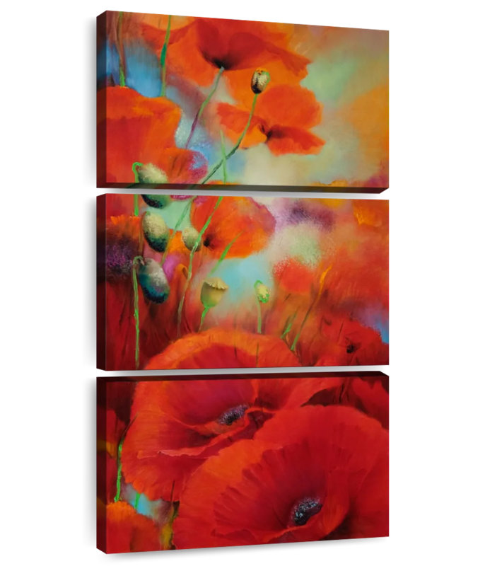Flower Power, 27" H x 12" W