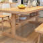 Table de salle à manger moderne et simple en bois massif-108996726