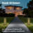 Outdoor Hikari Bamboo-Style Solar Floor Lamp
