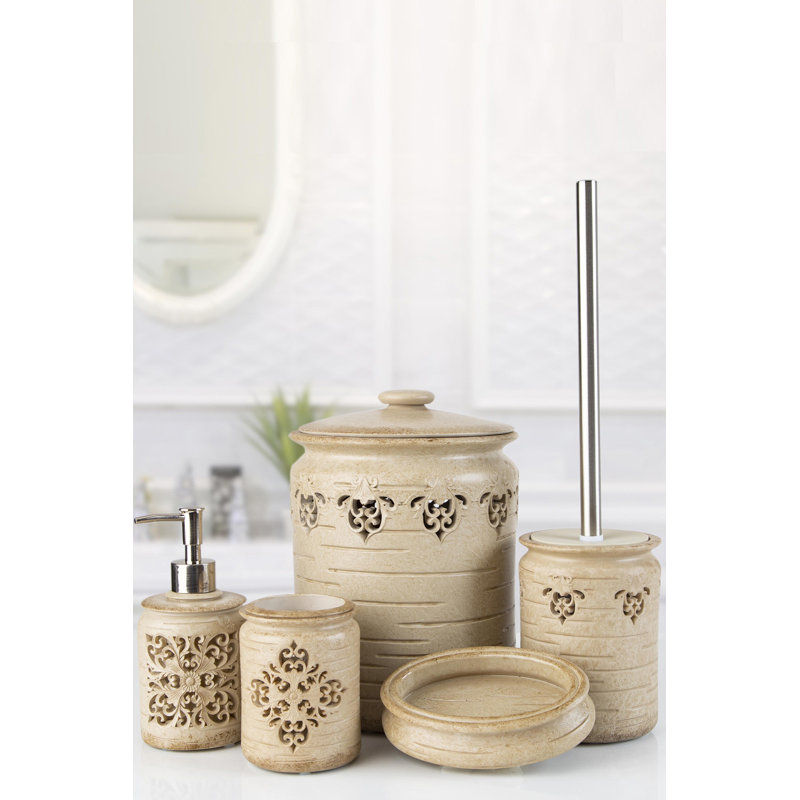 Ensemble d'accessoires de salle de bain Manasi, 5 pièces
