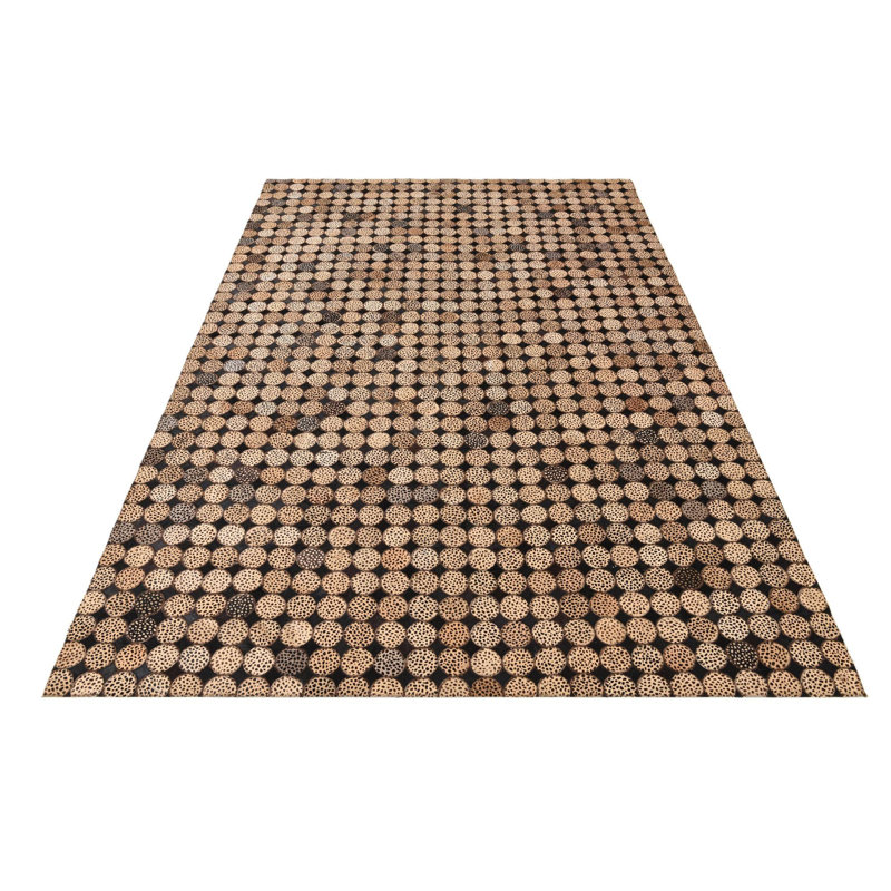 Tapis brun foncé Jemison