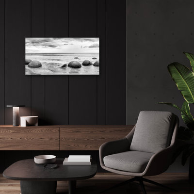 'Beach Rocks 1' by Photoinc Studio, Acrylic Glass Wall Art