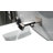 Wall Mounted Waterfall Bathroom Sink Faucet With Temperature Digital Display With Valve-114681649