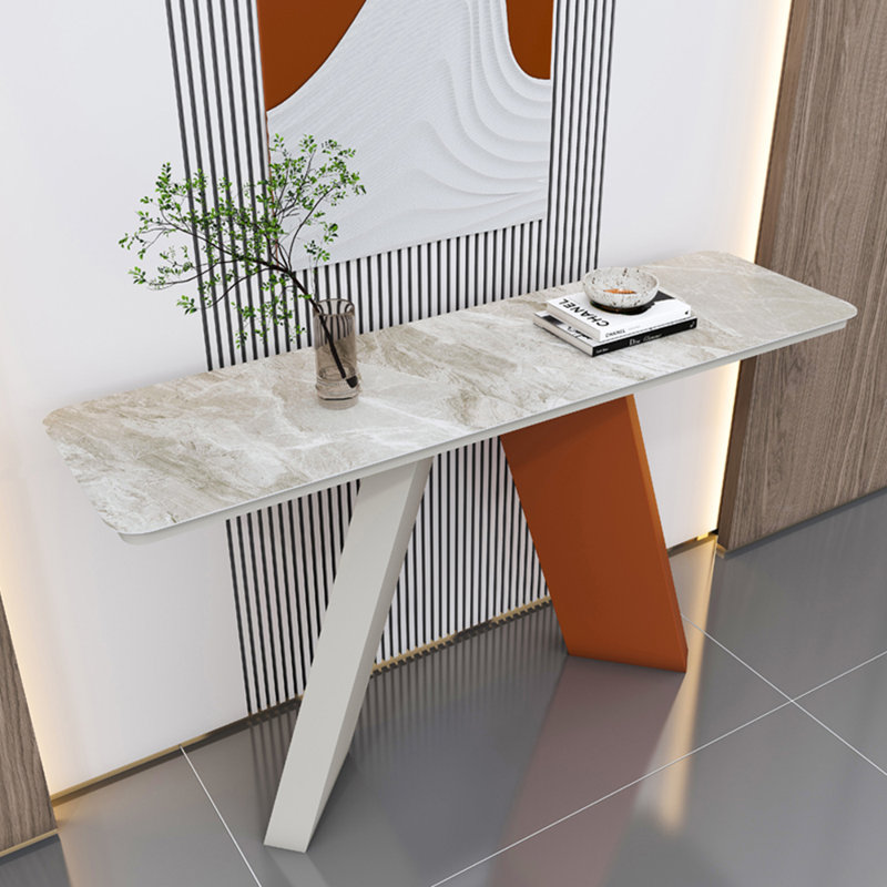 Console minimaliste moderne de style nordique, H 31,5 po x l 47,2 po x P 15,7 po