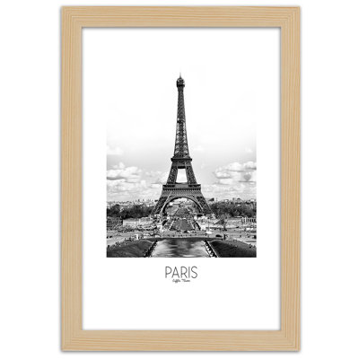 City Of Paris Eiffel Tower - Single Picture Frame Print