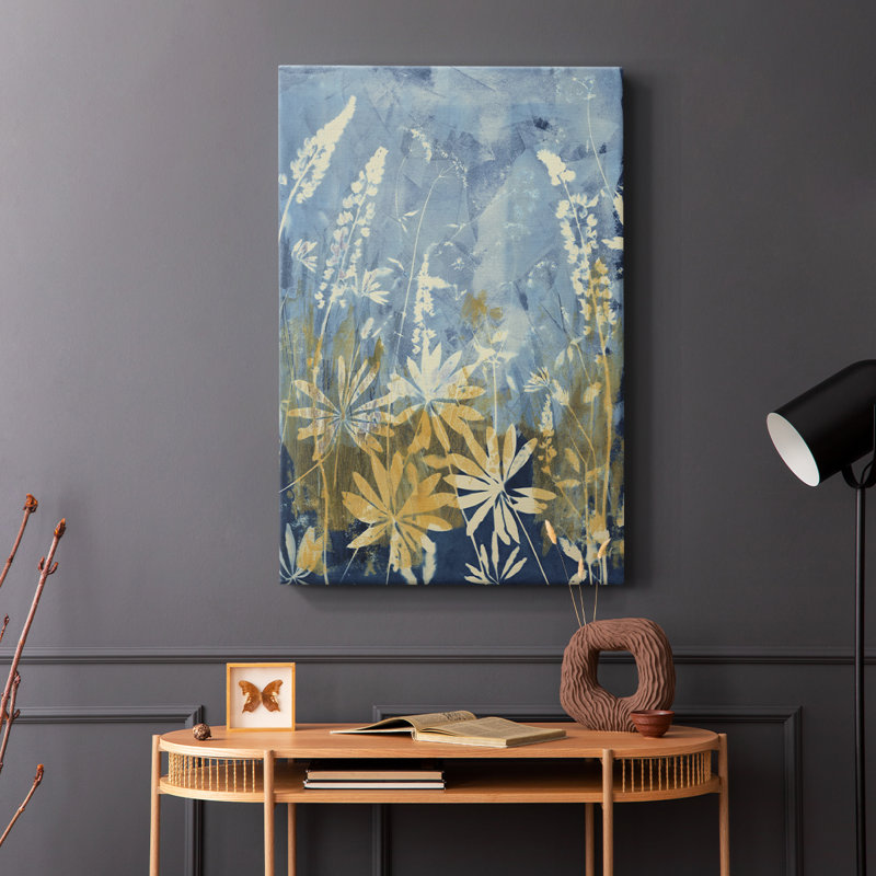 Lupin sauvage - Cavas enveloppés de galerie, H 48 po x l 32 po