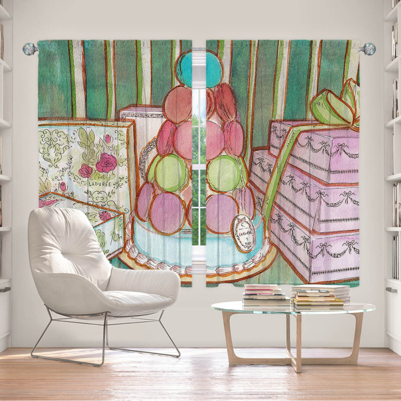 Delaughter Room Darkening Curtains / Drapes Pair, 40" W x 61" L
