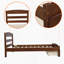 Lit plateforme simple avec rangement en bois massif Granita-507456238