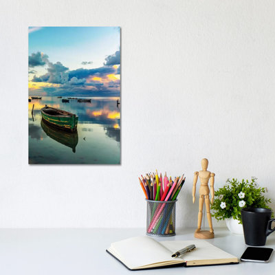 «Aegean Sea» par Nejdet Duzen - Giclée sur toile tendue avec châssis