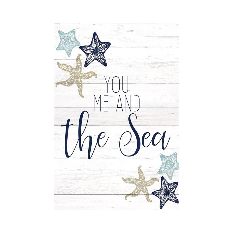 The Sea I by Kimberly Allen - Wrapped Canvas Print, 30.48cm H x 20.32cm W x 1.905cm D