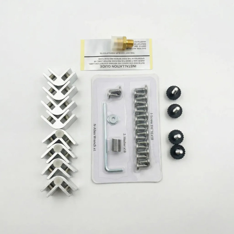 Aluminum Fire Pit Table Hardware Kit