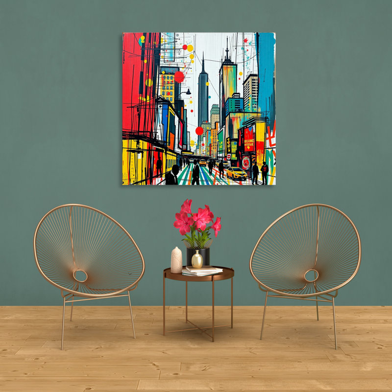 Morning Business, 24" H x 24" W