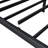 Amylia 18-Inch Heavy Duty Noiseless Non-Swaying Metal Iron Platform Bed Frame with 44” Headboard and Footboard, Black Iron-540552454