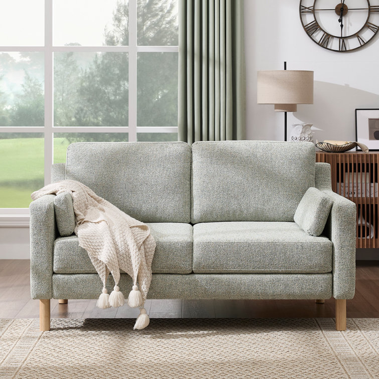59.8'' Square Arm Loveseat Boucle