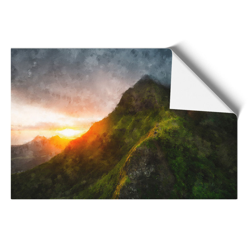 First Light In Hawaii - No Frame Print, 42cm H x 59cm W x 0.1cm D