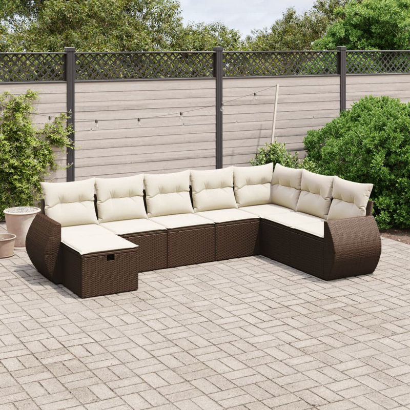 Ensemble de canapé de jardin Vidaxl