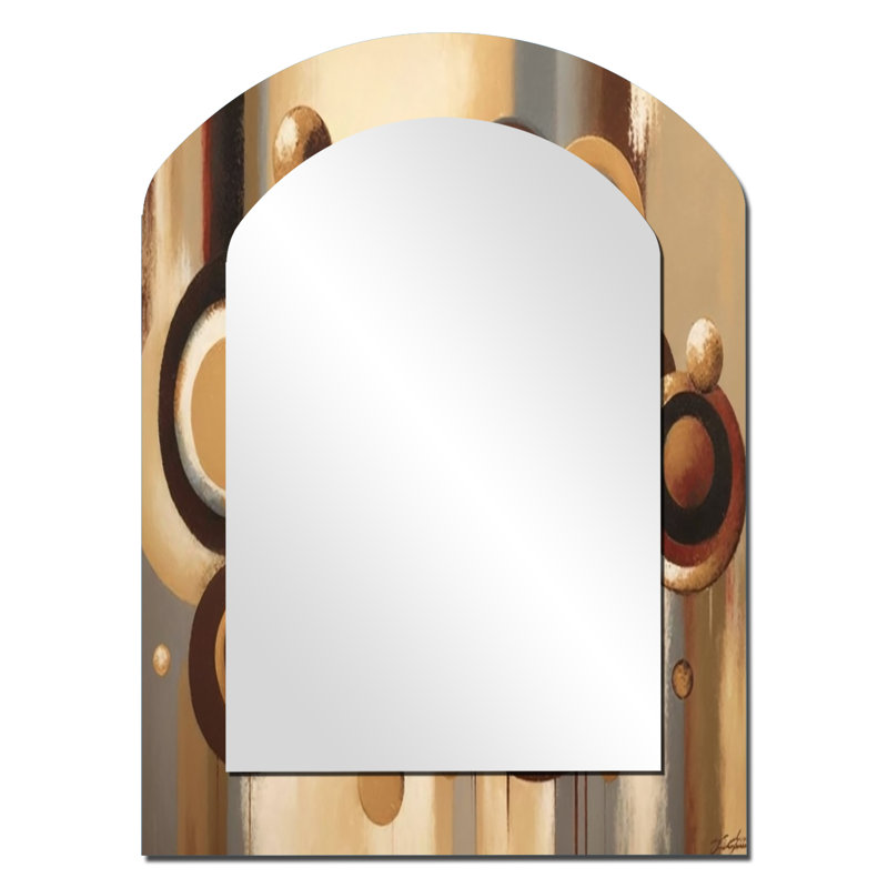 Miroir mural Aged Barrel, 34 po x 25 po