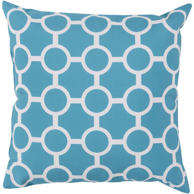 Rain Geometric Outdoor Throw Pillow