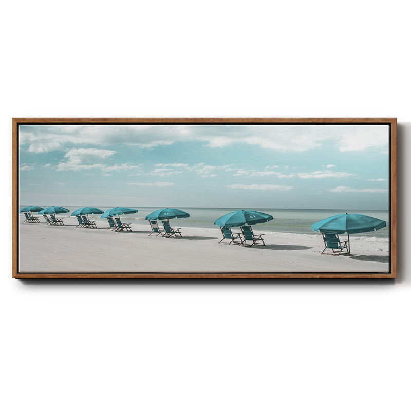 Idle Hours- Framed Canvas, 8" H x 20" W