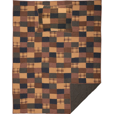 Patriotic American Traditional Cotton Patchwork Quilt