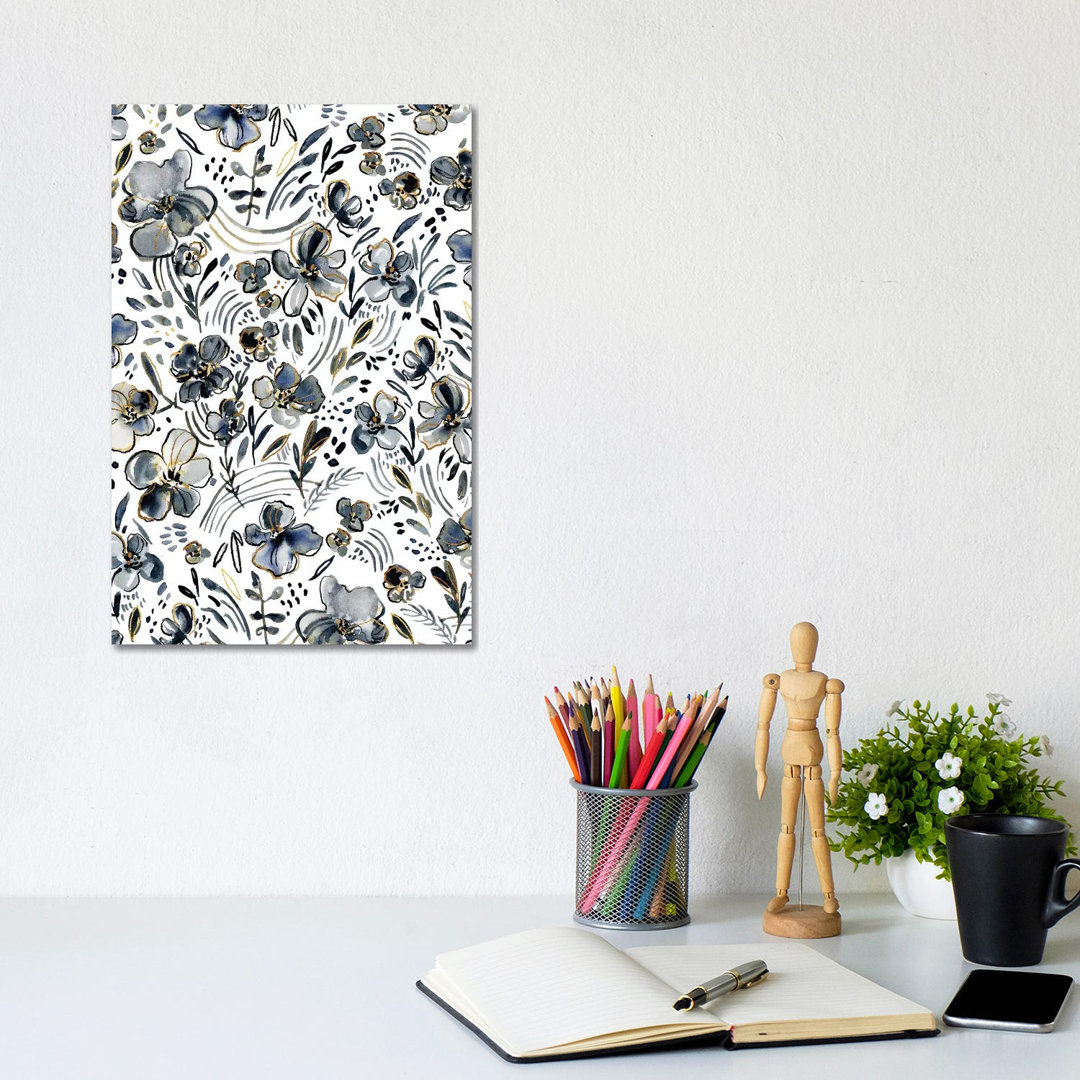 Blooms by Joy Ting - Wrapped Canvas Gallery-Wrapped Canvas Giclée